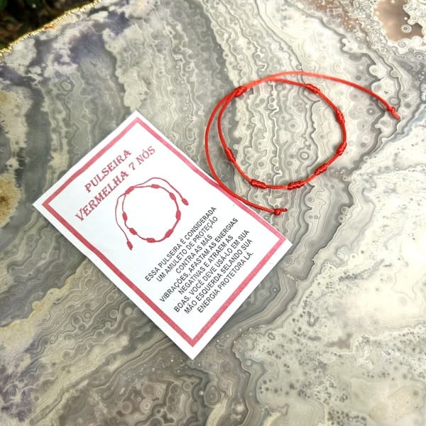 Pulseira 7 nós